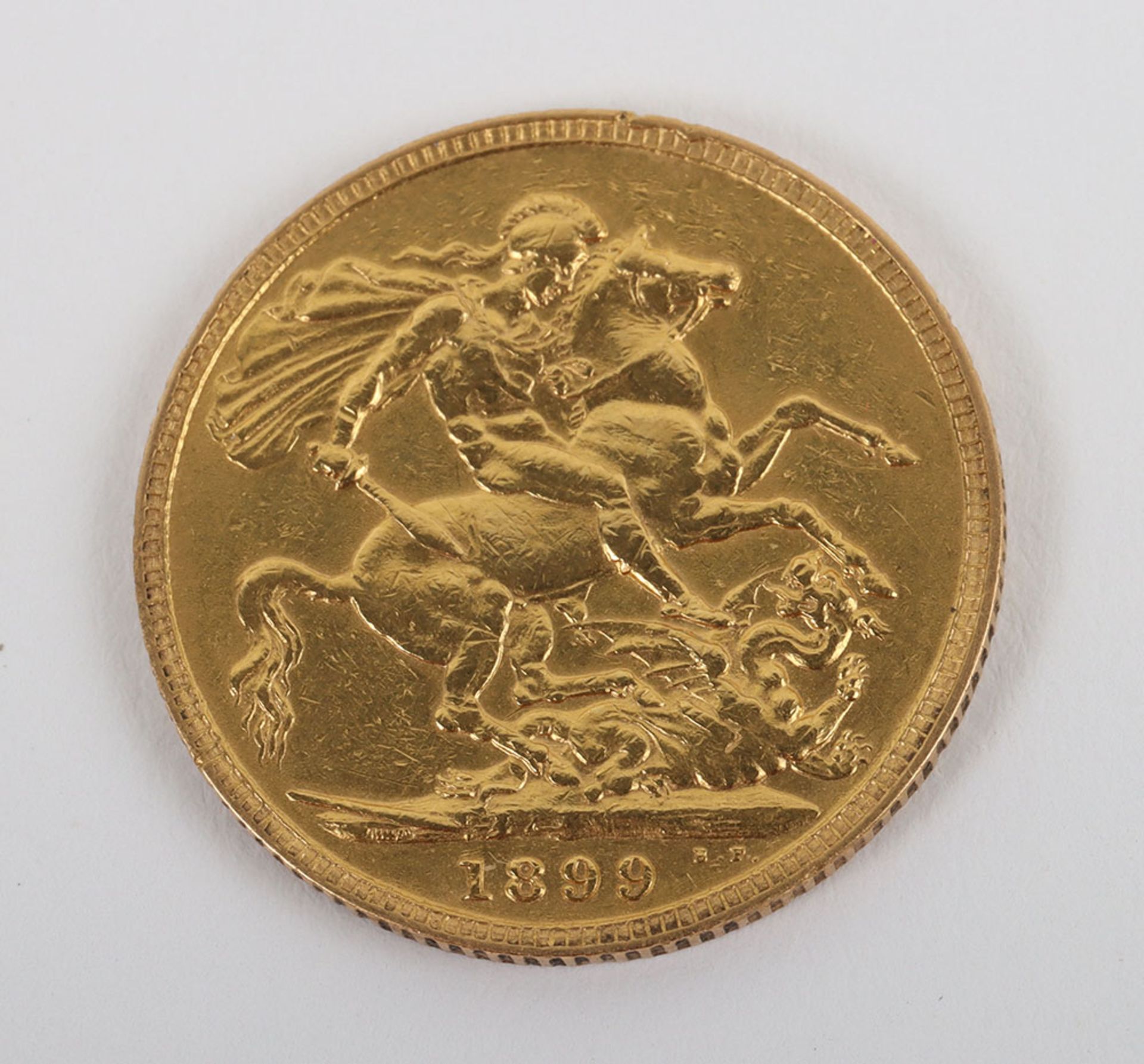 Victoria (1837-1901) Sovereign 1899 - Image 4 of 5