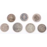 British Colonies, Victoria (1837-1901), Hong Kong, 10 Cents 1898 and 1899, 5 Cents 1899 and 1900, 19