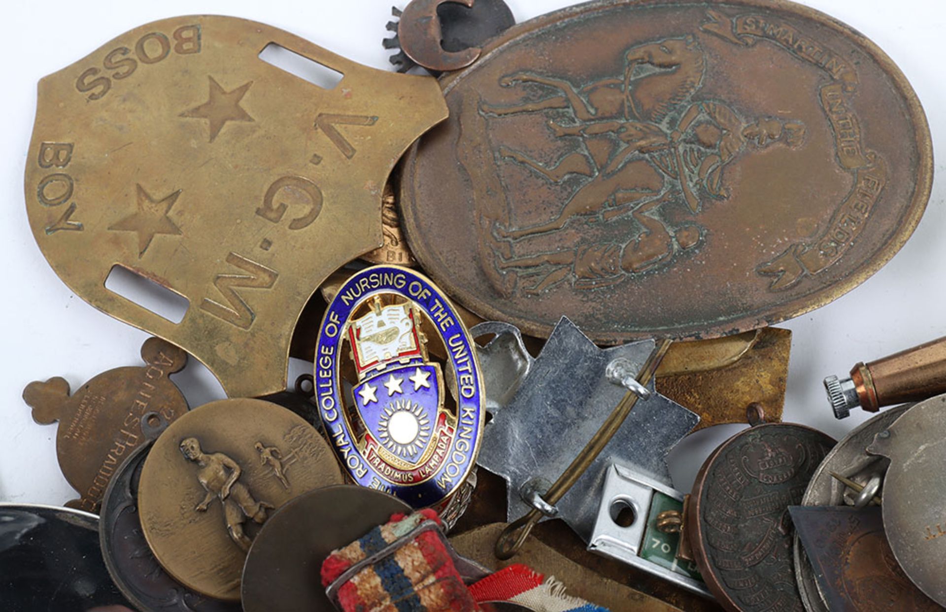 A selection of badges and medals for various awards and services - Image 4 of 4