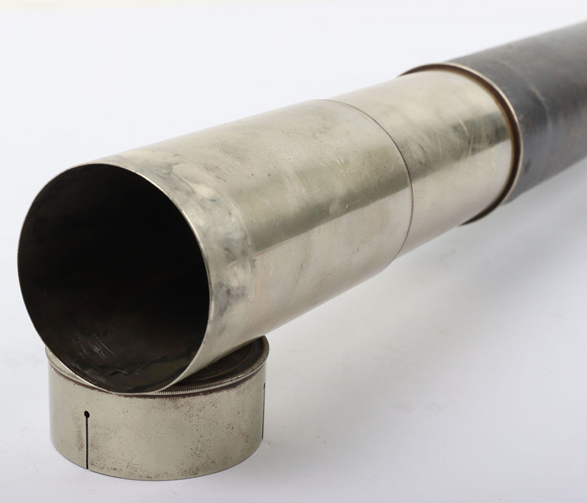 A 19th century Royal Navy Officers telescope by Dollond, London belonging to ‘J.P. Pipon R.N’ - Image 5 of 6
