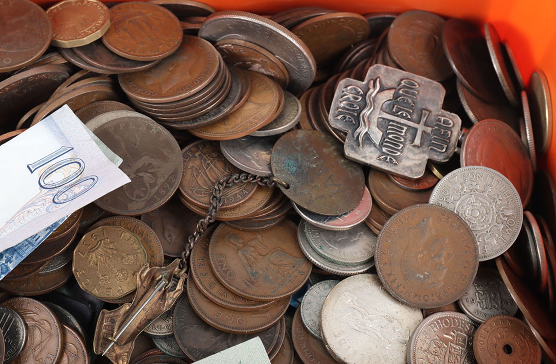 Large amount of mostly GB coinage - Bild 3 aus 5