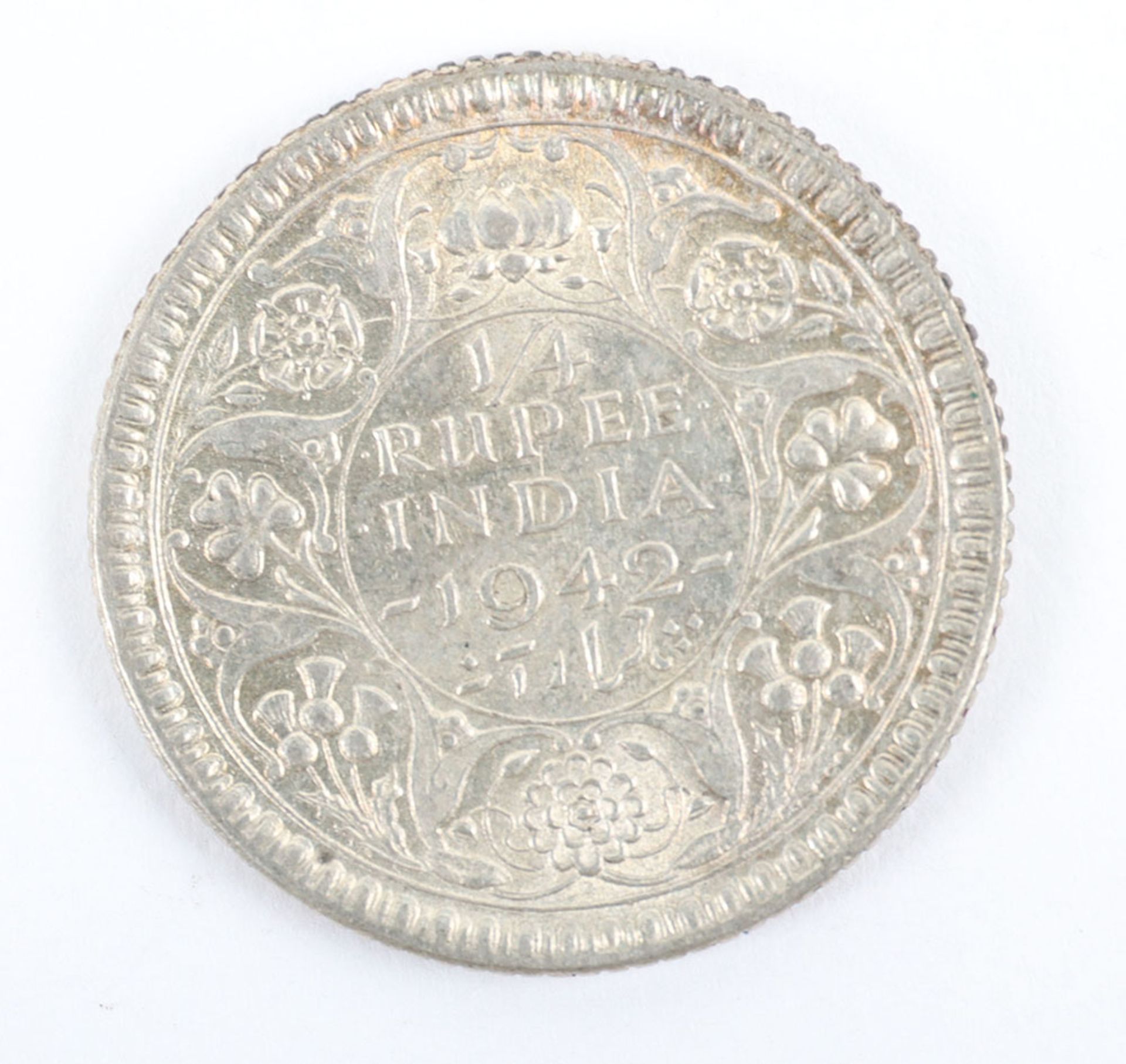 British India, George V (1910-1936), Half Rupee 1928, 1 Anna 1936, One Quarter Anna 1927 and 1/12 An - Image 9 of 15