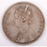 British India, Victoria (1837-1901), One Rupee, Alwar State 1882