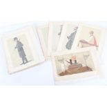 A selection of Vanity Fair colour prints of mainly the Clegry and Business Series