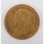 Victoria (1837-1901) Sovereign 1895 Melbourne