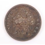 British Colonies, Victoria (1837-1901), Hong Kong, 50 Cents, 1894