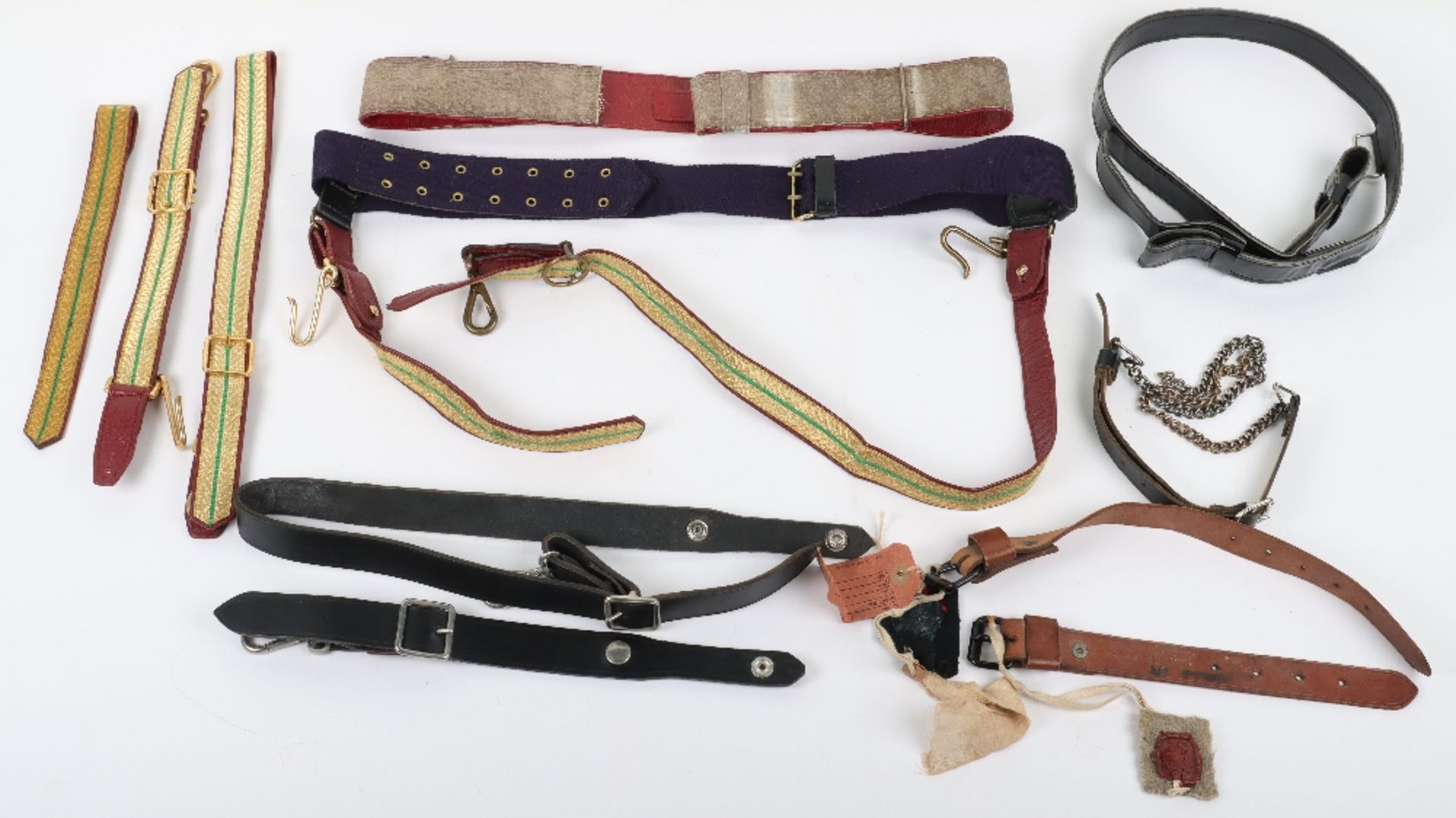 Grouping of Sword Slings and Belts - Image 2 of 2