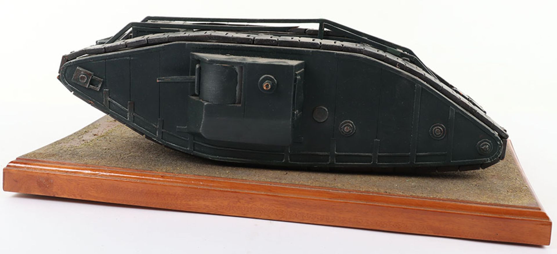 A WWI wooden tank model - Image 2 of 3