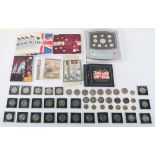 Selection of BUNC coin sets