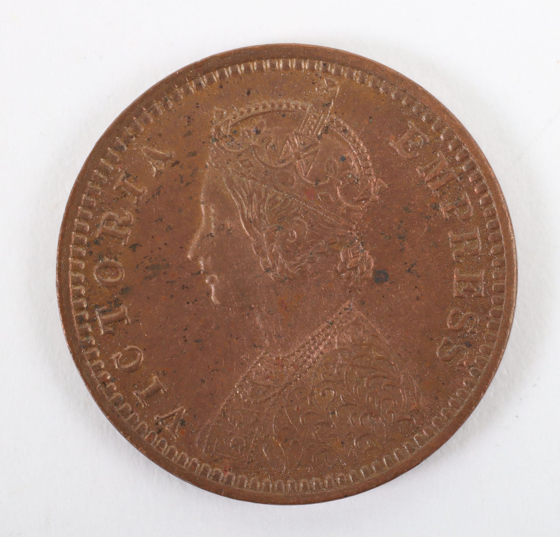 British India, Victoria (1837-1901), Half Rupee 1893, Quarter Rupee 1862, Two Annas 1841, 1878 and 1 - Bild 2 aus 13