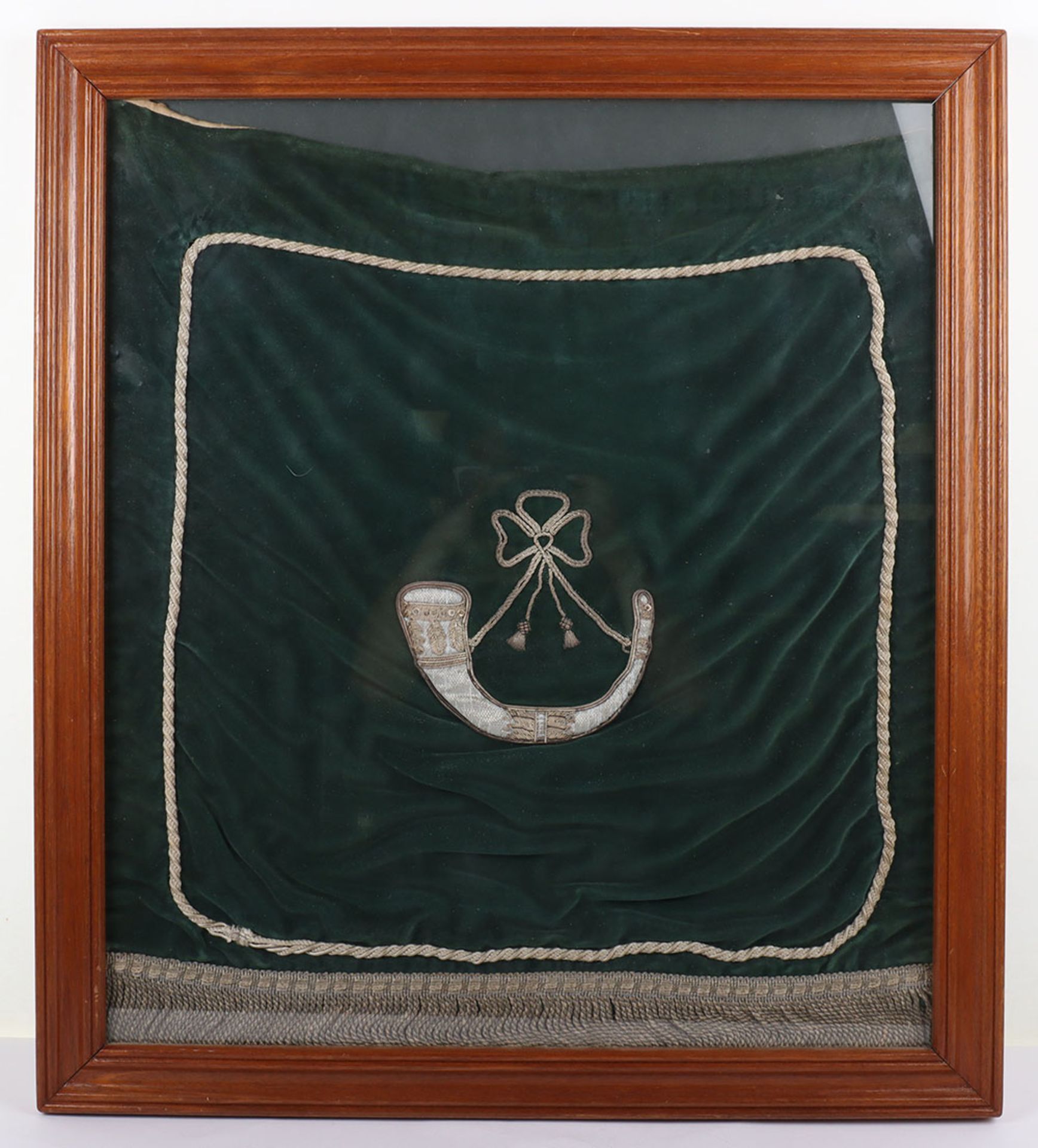 A Light Infantry framed banner