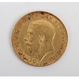 George V (1910-1937) Half Sovereign