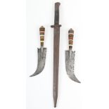 A British 1907 pattern sword bayonet and scabbard