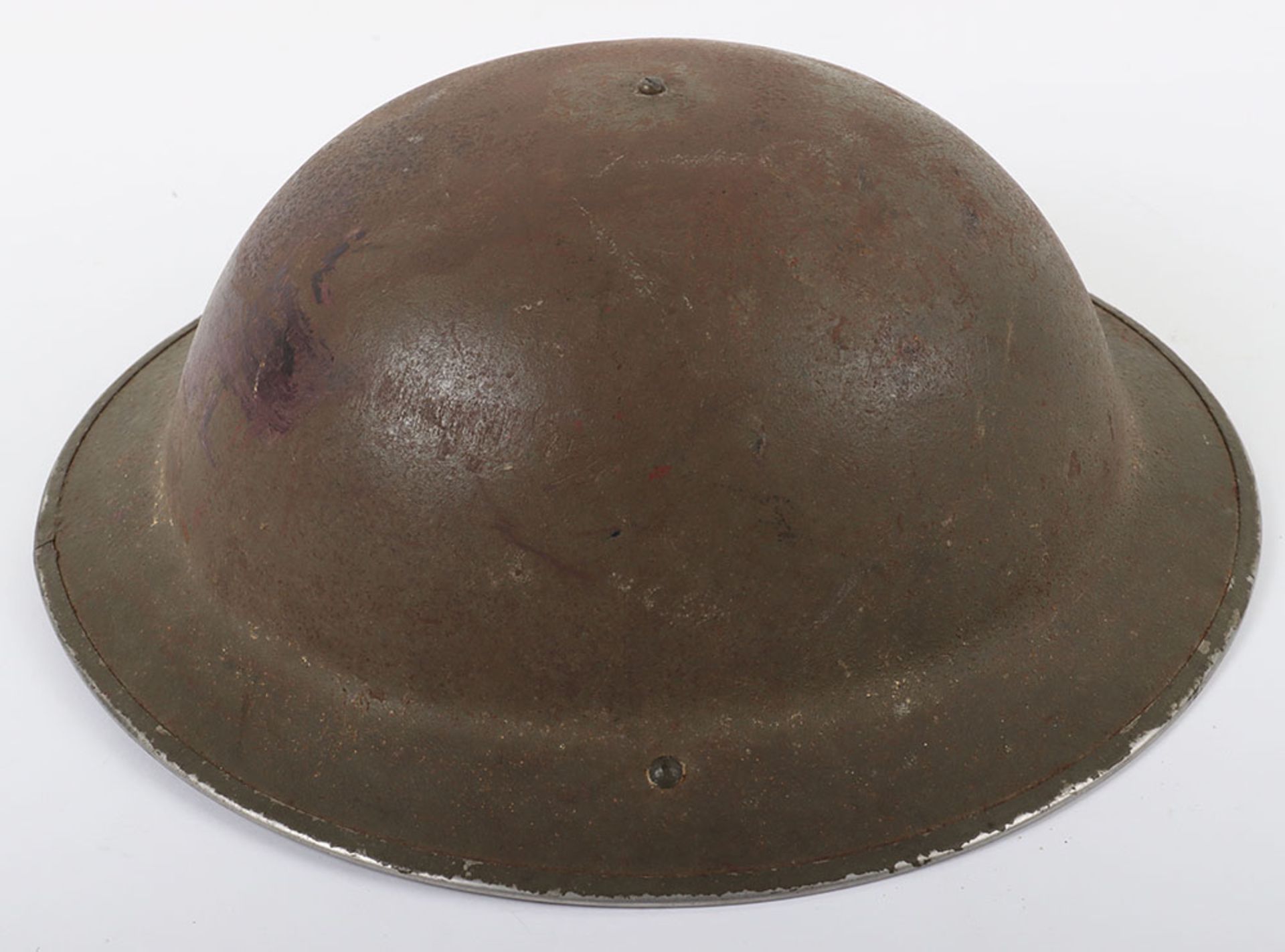 WWII British helmet - Image 4 of 5