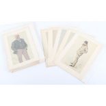 A selection of Vanity Fair colour prints of mainly the Literary Series