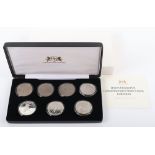 Queen Elizabeth II Commemorative Silver Crown Collection