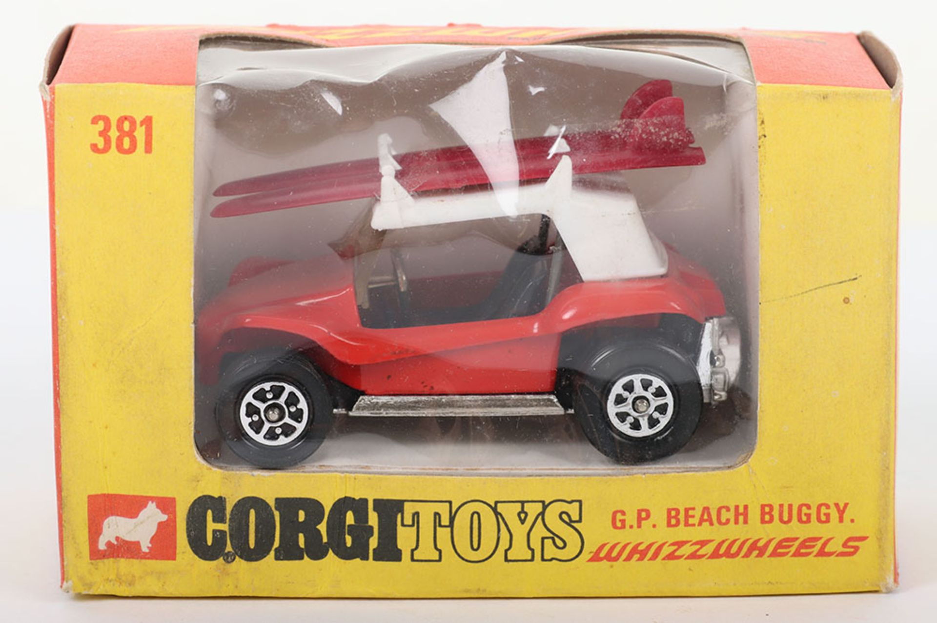 MC1 CORGI TOYS Whizzwheels 381 Beach Buggy Échelle 1/43 Solid Bertone