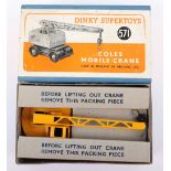 Dinky Supertoys 571 Coles Mobile Crane