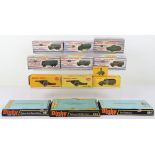 Thirteen Original Dinky Toys Military Empty Boxes