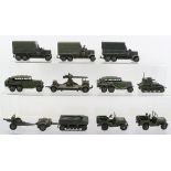 Quantity of Early Issue Military Dinky Toys