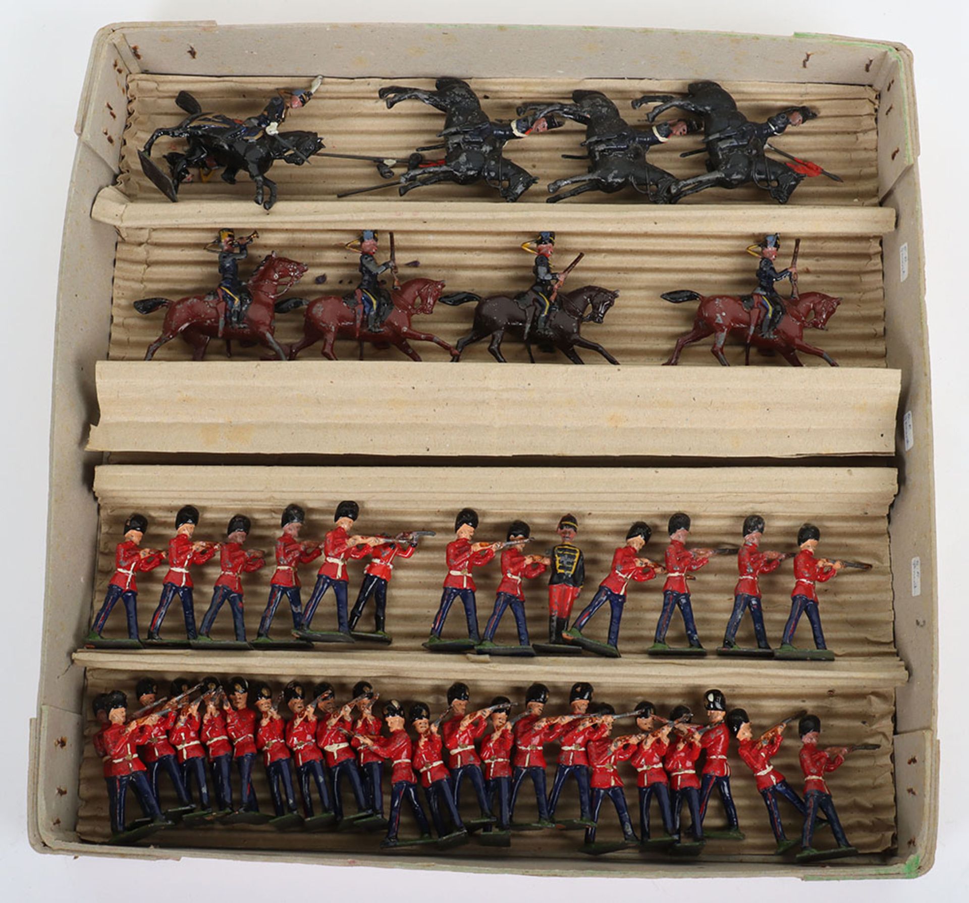 Britains and other Toy Soldiers including boxed set 32 Royal Scots Greys, 1930s - Image 2 of 5
