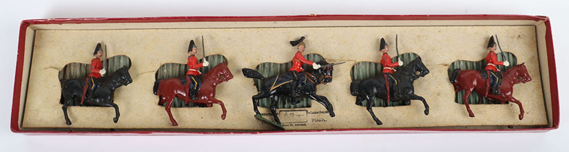 Britains and other Toy Soldiers including boxed set 32 Royal Scots Greys, 1930s - Image 5 of 5