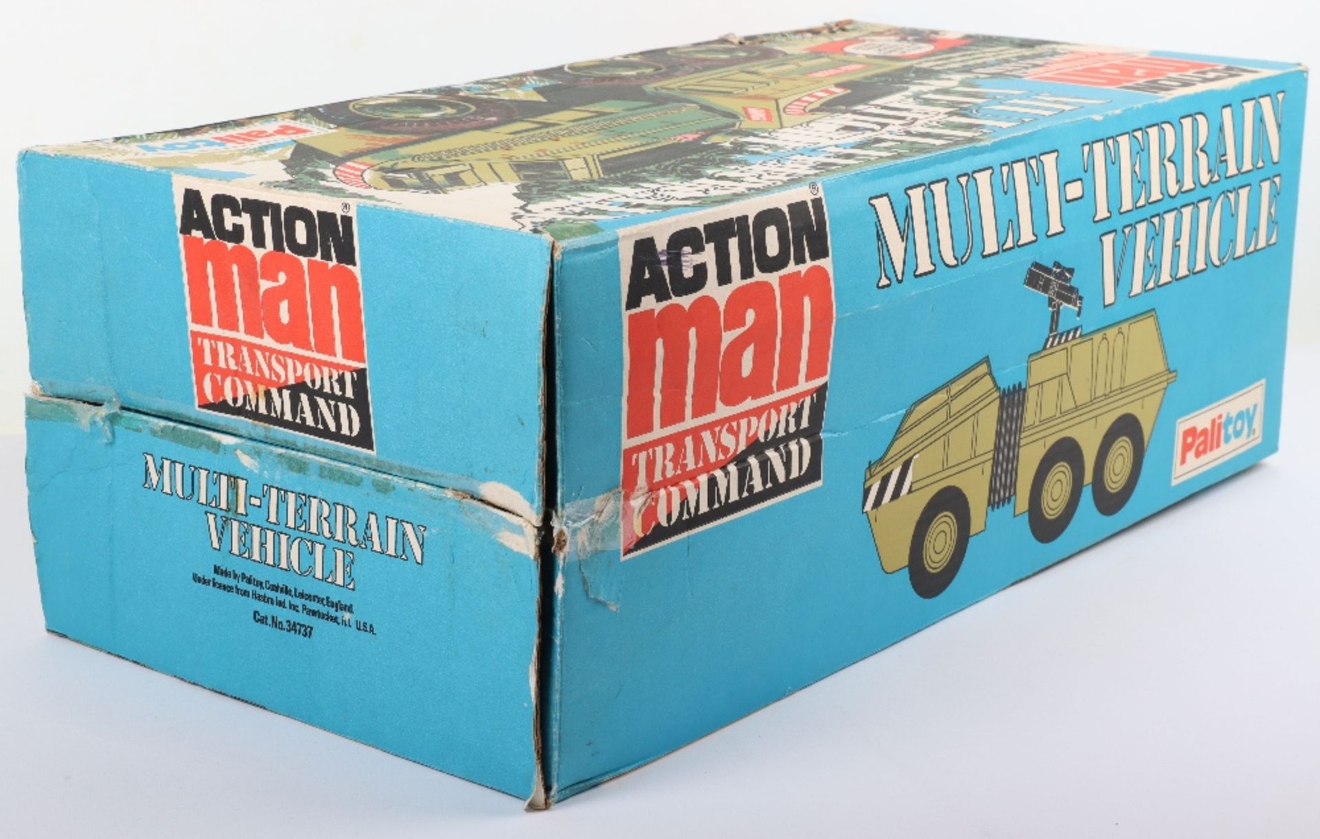 Boxed Original Palitoy Action Man Transport Command Multi-Terrain Vehicle - Image 2 of 9
