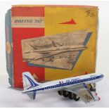 Boxed Joustra Air France Boing 707 Tinplate Aircraft