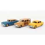 Three USA Dinky Toys Cars
