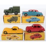 Four Boxed Dinky Toys Cars