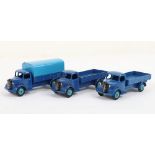 Three Dinky Toys Austin Wagons
