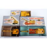 Three Boxed Dinky Toys Construction Vehicles