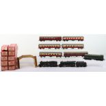 Hornby Dublo locomotives and coaches,