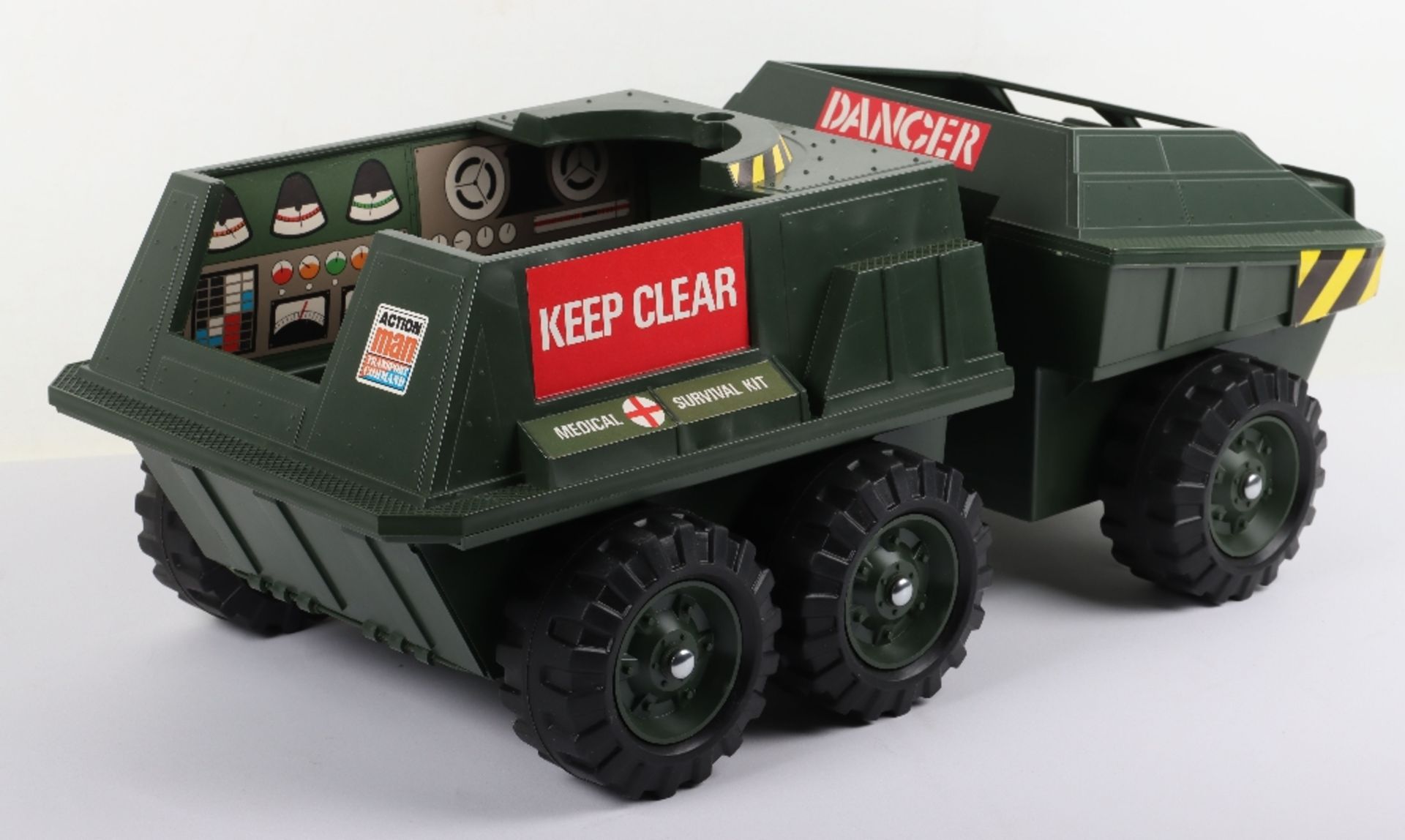 Boxed Original Palitoy Action Man Transport Command Multi-Terrain Vehicle - Image 8 of 9