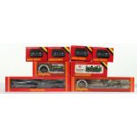 Boxed Hornby Railway 00 gauge locomotives and rolling stock