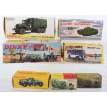 Seven Original Dinky Toys Boxes