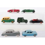 Seven Unboxed Dinky Toys