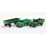 Two Dinky Toys 25 Series Bedford Lorries