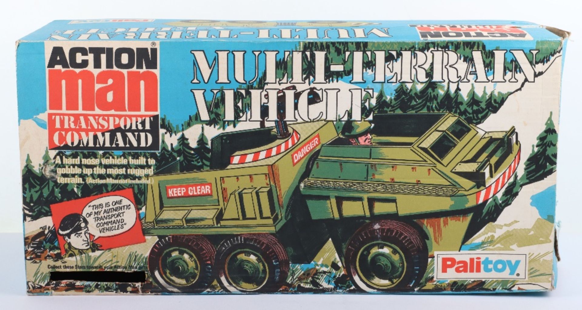 Boxed Original Palitoy Action Man Transport Command Multi-Terrain Vehicle - Image 4 of 9