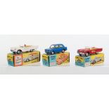 Three Boxed Vintage Corgi Toy Model Cars