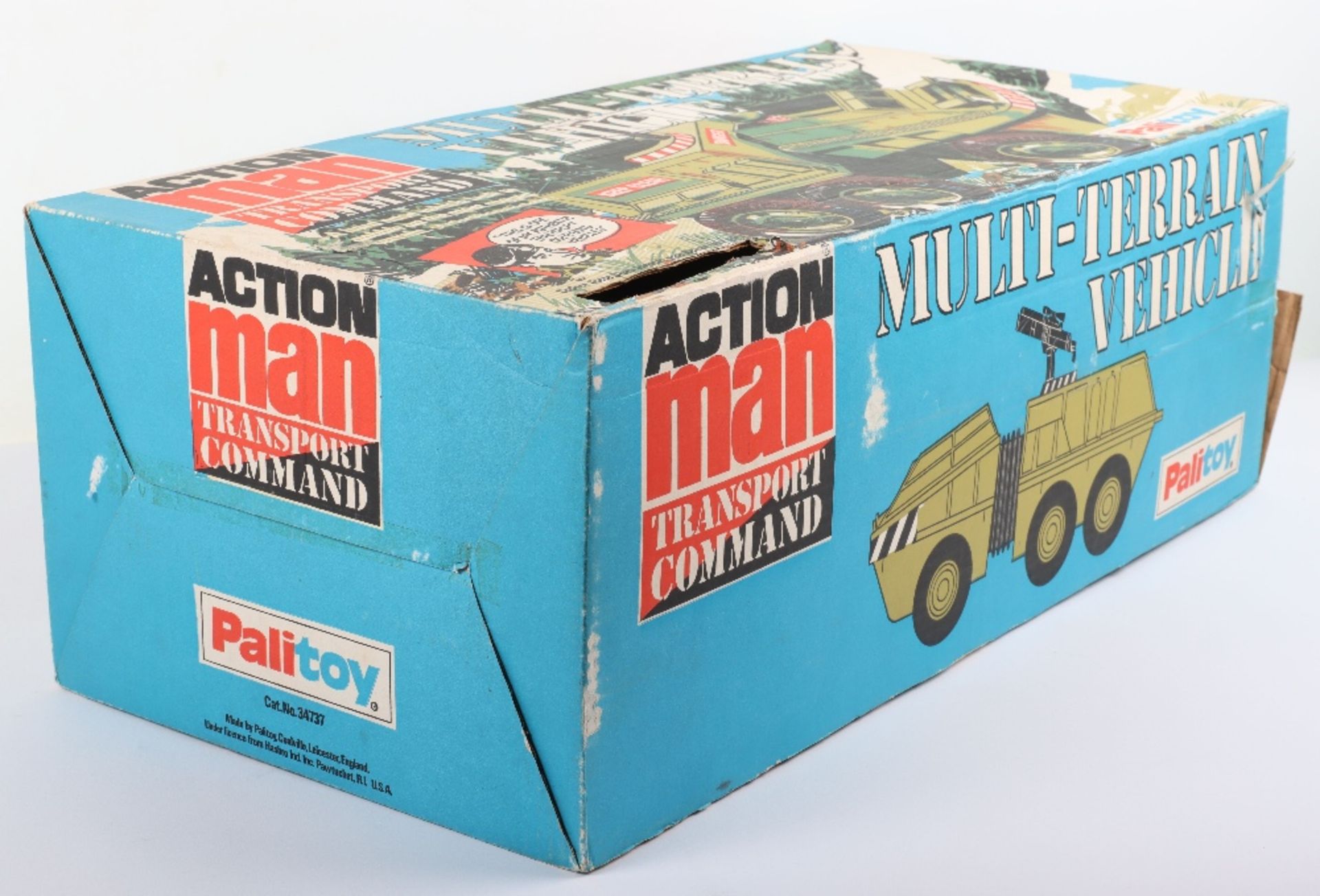 Boxed Original Palitoy Action Man Transport Command Multi-Terrain Vehicle - Image 3 of 9