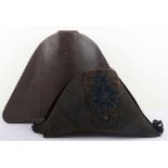 A British Military Officers or Lord Lieutenants Undress Bicorne Hat c1800-1840