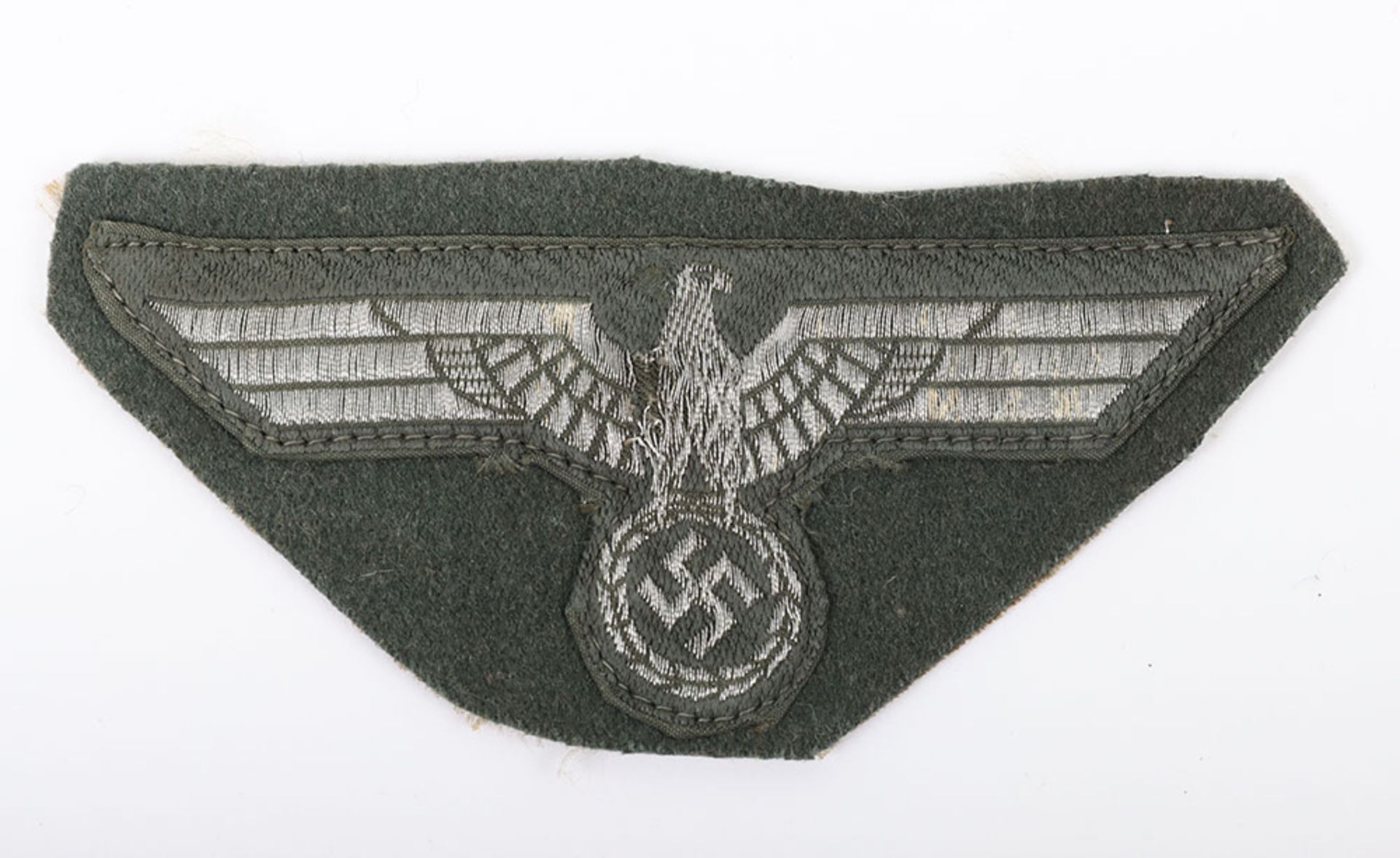 WW2 Uniform Removed German Officer / NCO’s Combat Tunic Breast Eagle - Bild 2 aus 3