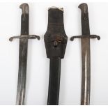 2x British 1856 Yataghan Bayonets