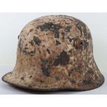 Irish Army Vickers Steel Combat Helmet