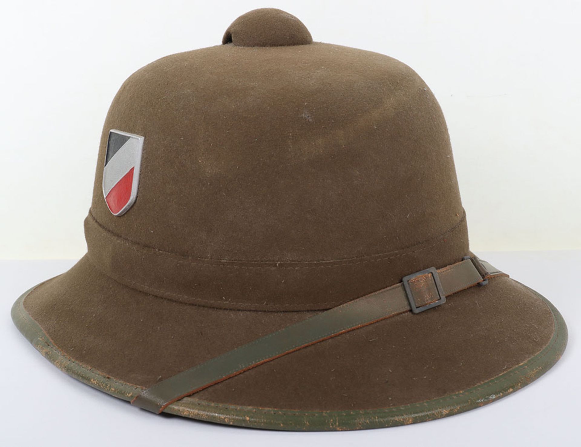 WW2 German Afrikakorps (D.A.K) Tropical Issue Tropenhelm (Pith Helmet)