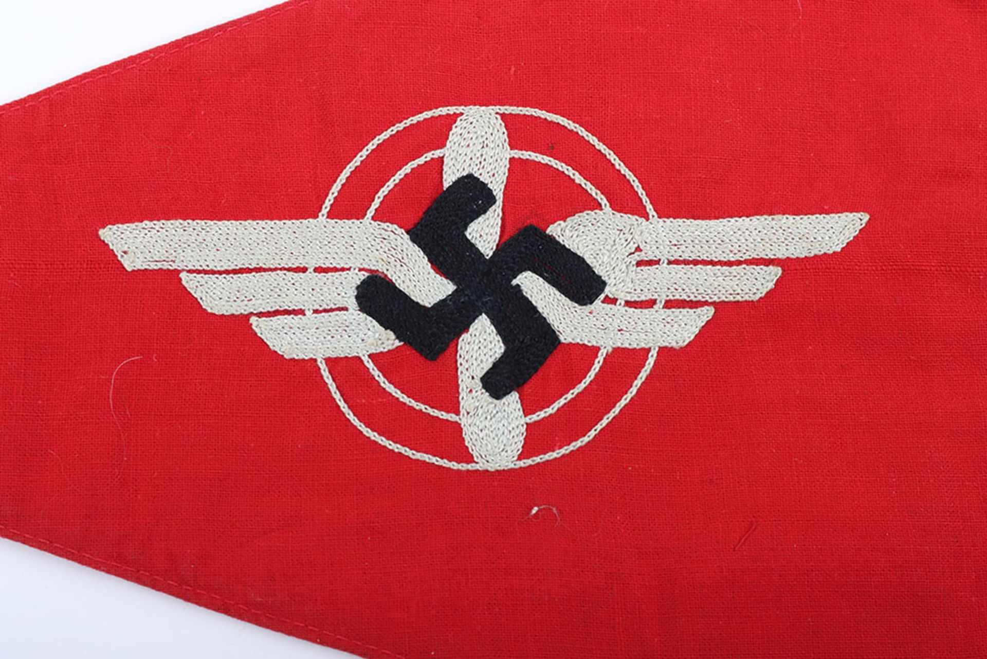 Rare Third Reich D.L.V (Deutscher Luftsportverband) Pennant - Bild 5 aus 5