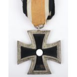 Scarce WW2 German Iron Cross 2nd Class with Straight Arms