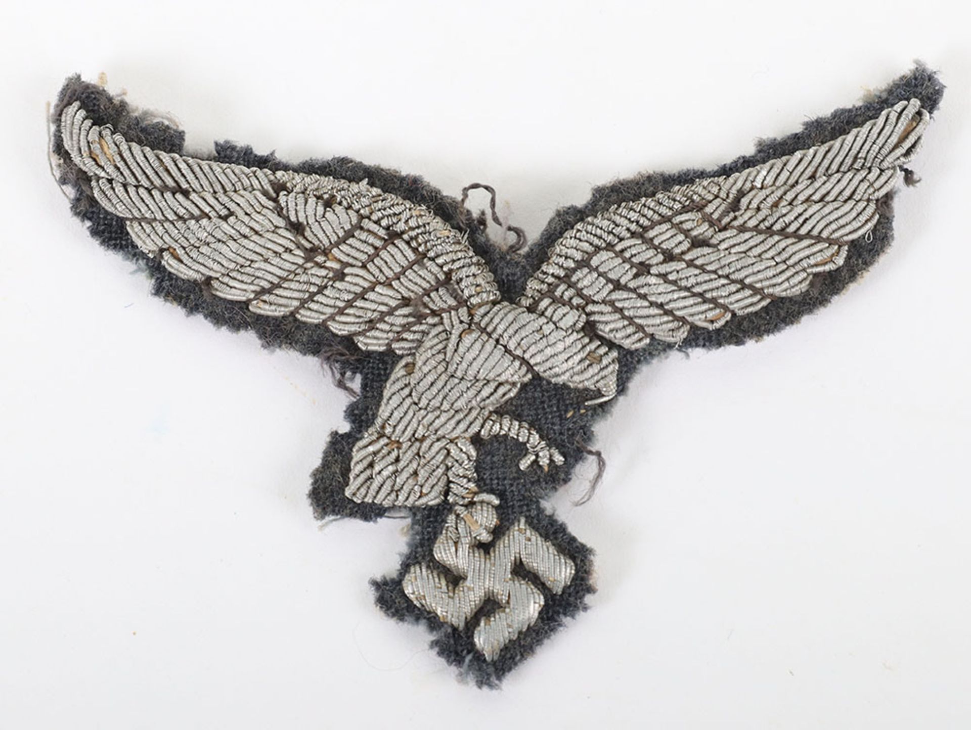 WW2 German Luftwaffe 1st Pattern Droop Tail Officers Tunic Breast Eagle - Bild 3 aus 5