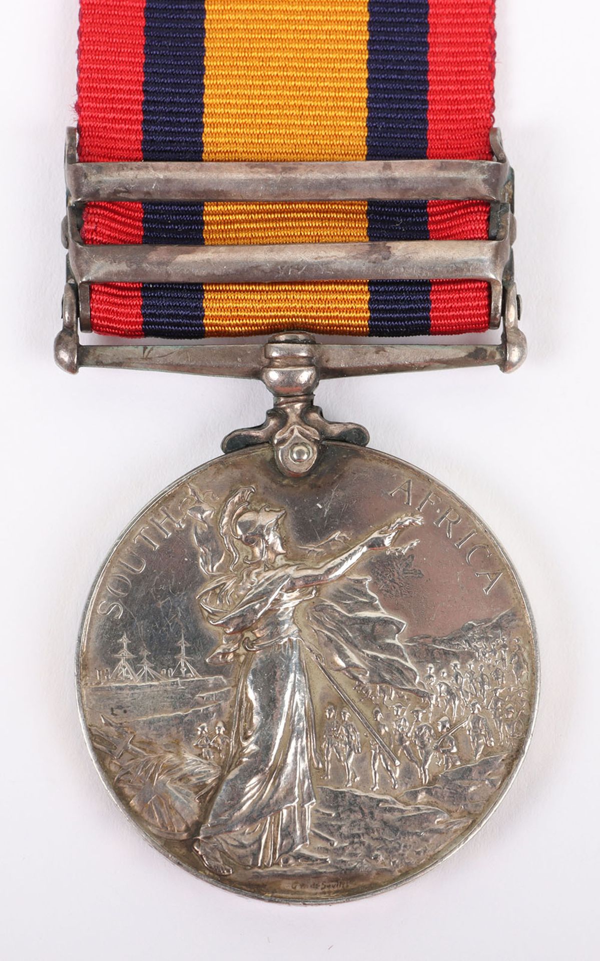 Queen South Africa Medal to a Private in the Cape Police District 1 - Bild 9 aus 9